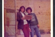 Agrigento 1974 stadio Esseneto prima della partita assieme a Giovanni Cardella